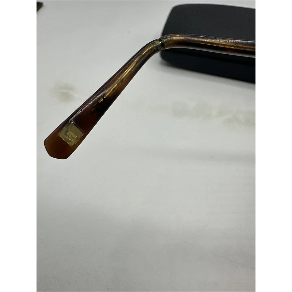 Marchon NYC Eyeglasses Frame M-4003 210 Women Brown Rectangle Full Rim 54-16-140